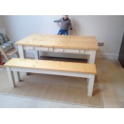 Shaker Refectory Table - Painted