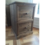 Wooden 2 Drawer Filing Cabinet