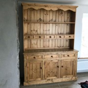 Spice Drawer Dresser Stained Mid Oak